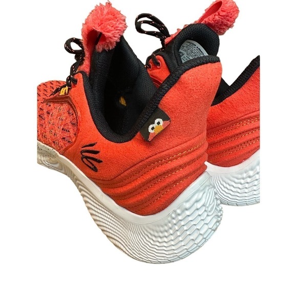 Under Armour Curry Flow 9 Sesame Street ‘Street Pack Elmo’ - Picture 5 of 9